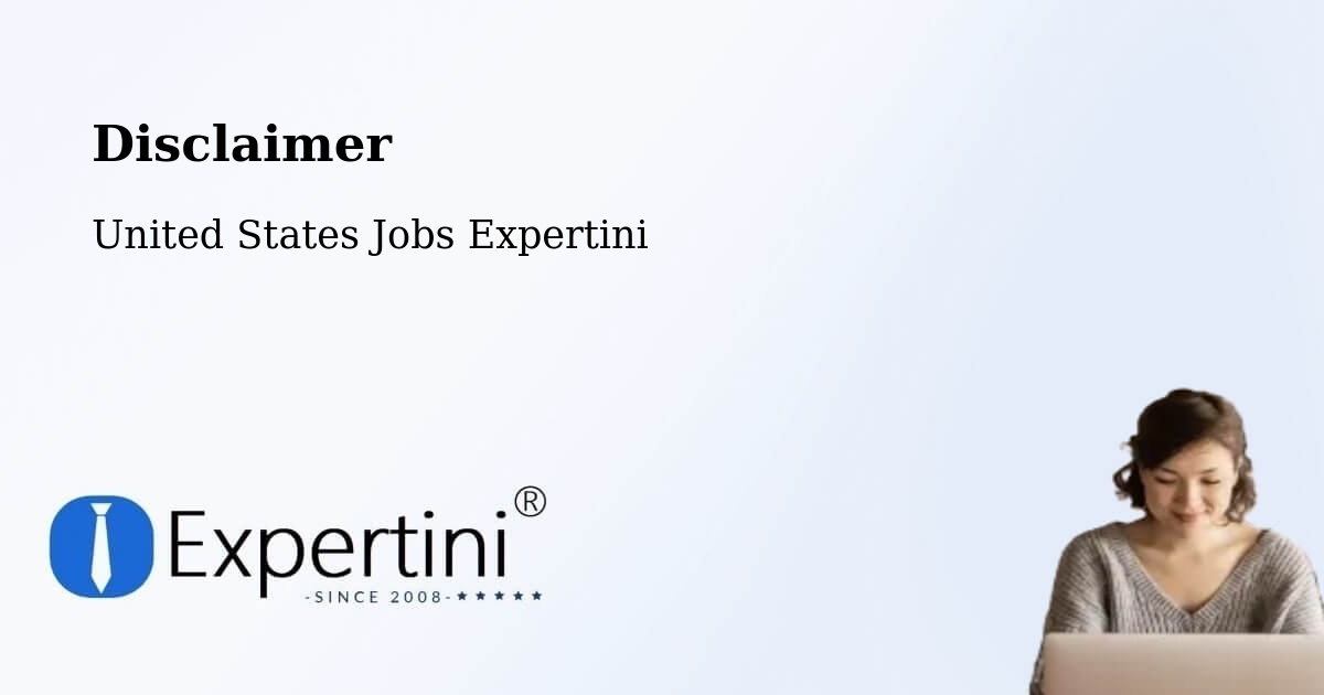 Disclaimer – Chatom - United States Jobs Expertini