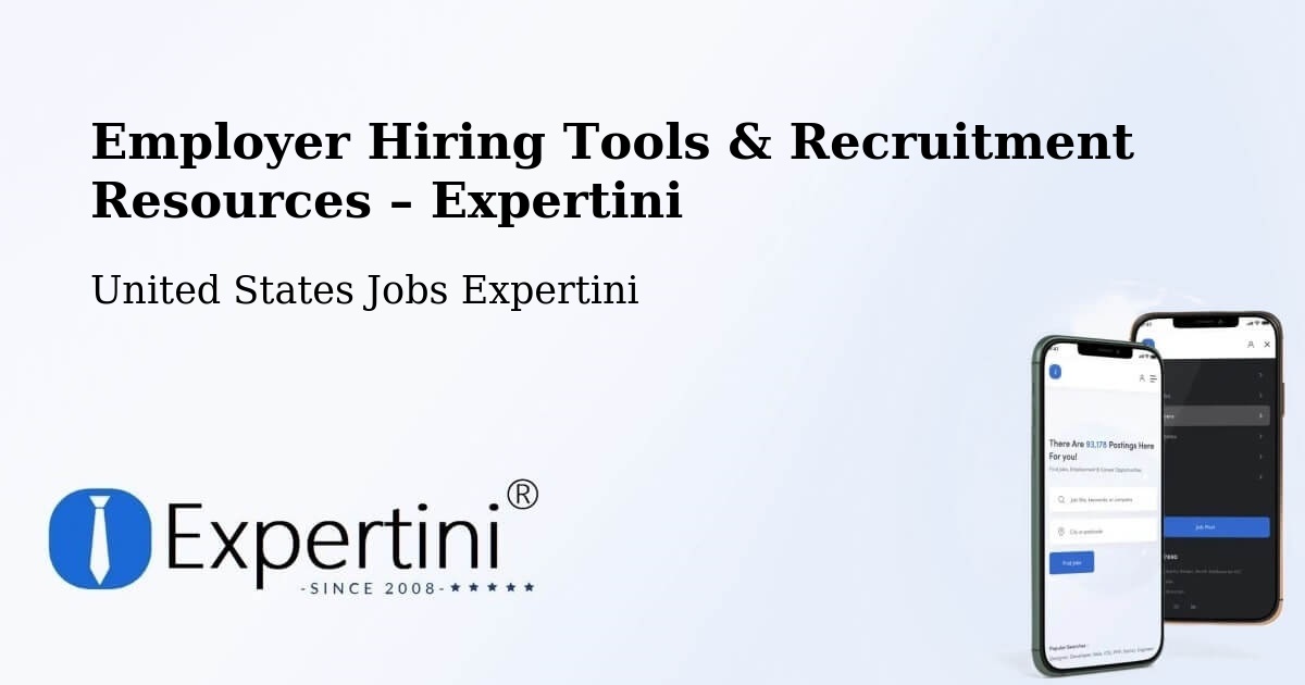Employer Hiring Tools & Recruitment Resources – Chatom - Chatom, United States Jobs Expertini