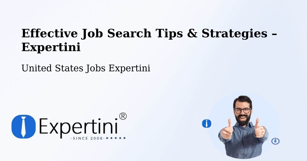 Job Search Tips & Strategies for Job Seekers – Chatom - Chatom, United States Jobs Expertini