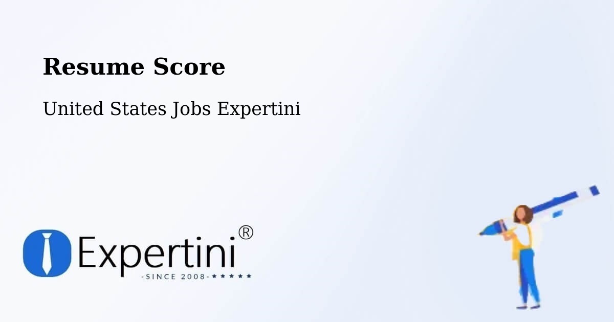 Resume Score & Job Description Match Tool – Chatom - United States Jobs Expertini