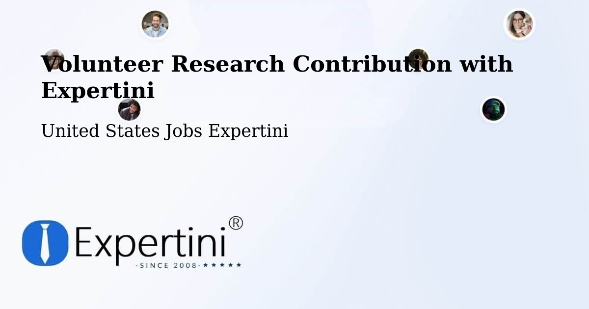 Volunteer Research Contribution Program – Chatom - United States Jobs Expertini