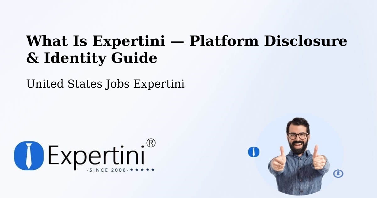 What Is Expertini — Platform Disclosure & Identity Guide – Chatom